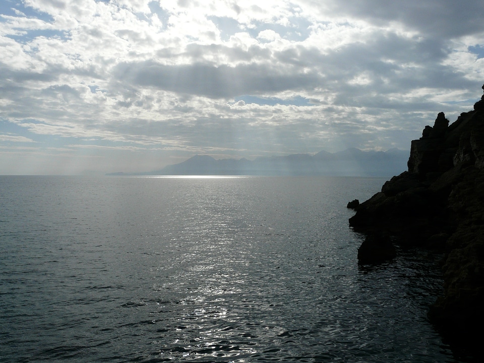 Ocean antalya taurus mountains