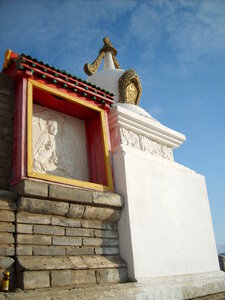 Buddhist stupa photo