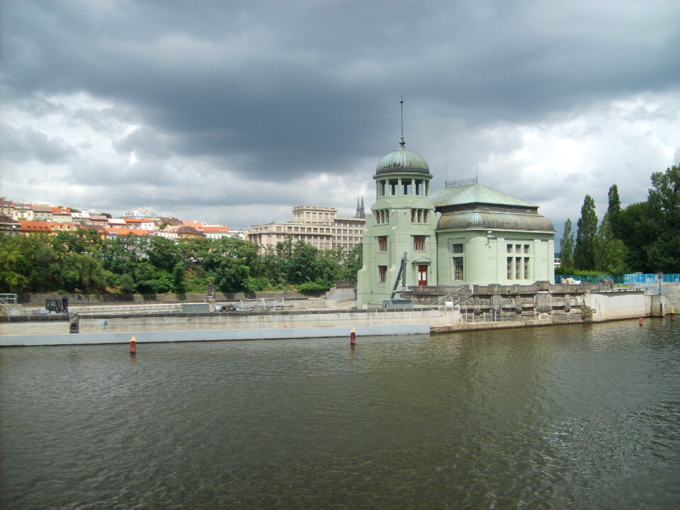 Water Power Station at Е tvanice, Prague