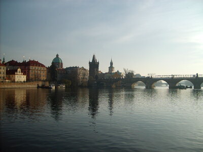 Charles bridge in Prague photo