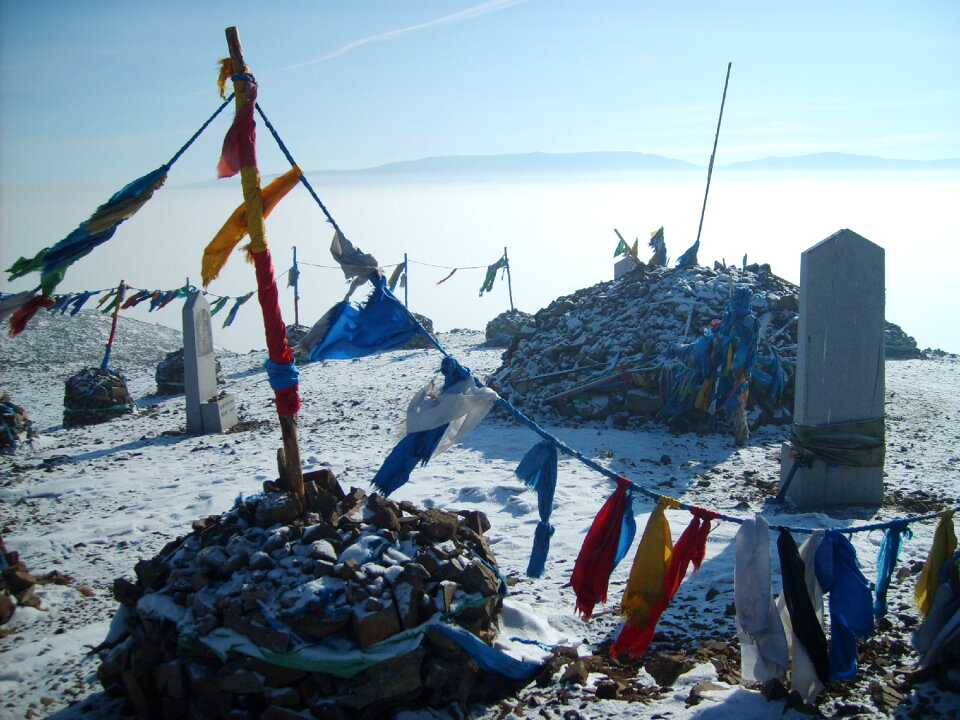 Sacred place in Mongolia