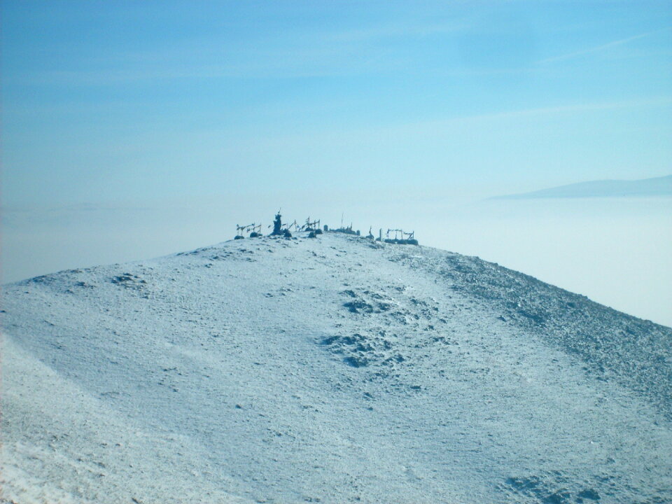 Mongolian sacred mountain in Ulaanbaatar