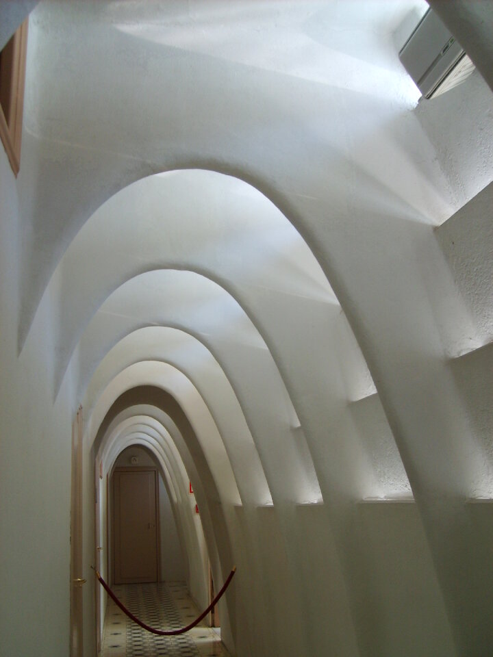 Interior of Casa Mila