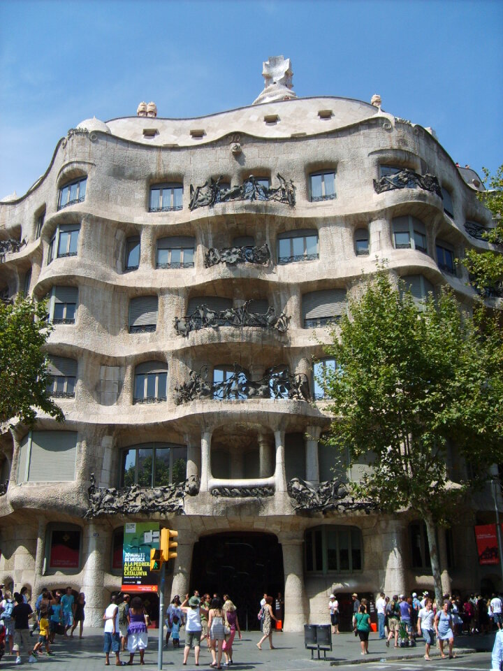Casa MilГ  by Antoni Gaudi