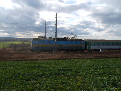 Locomotive in Czech republic photo