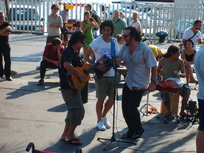 Live music on the street photo