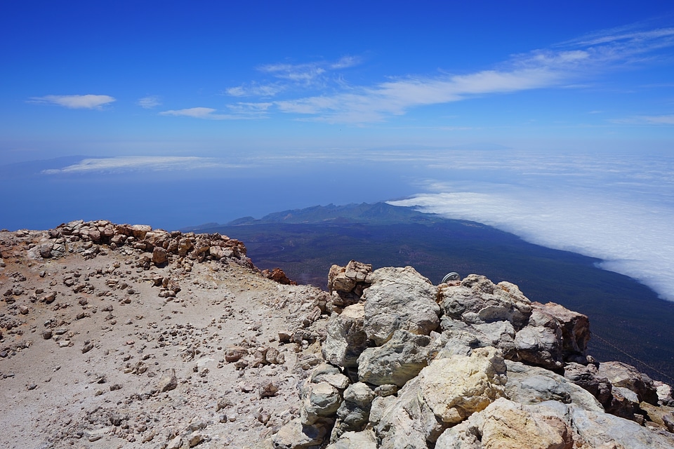 Volcanic crater crater volcano photo