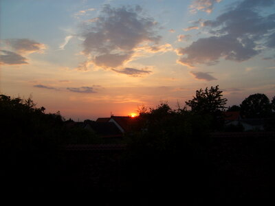 Photo of sunset in Prague