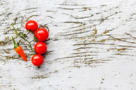 chilly Cherry tomatoes & hot friends cherry