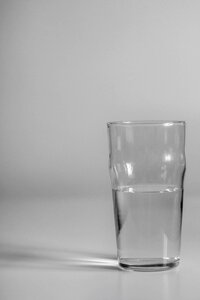 water glass Office space photo