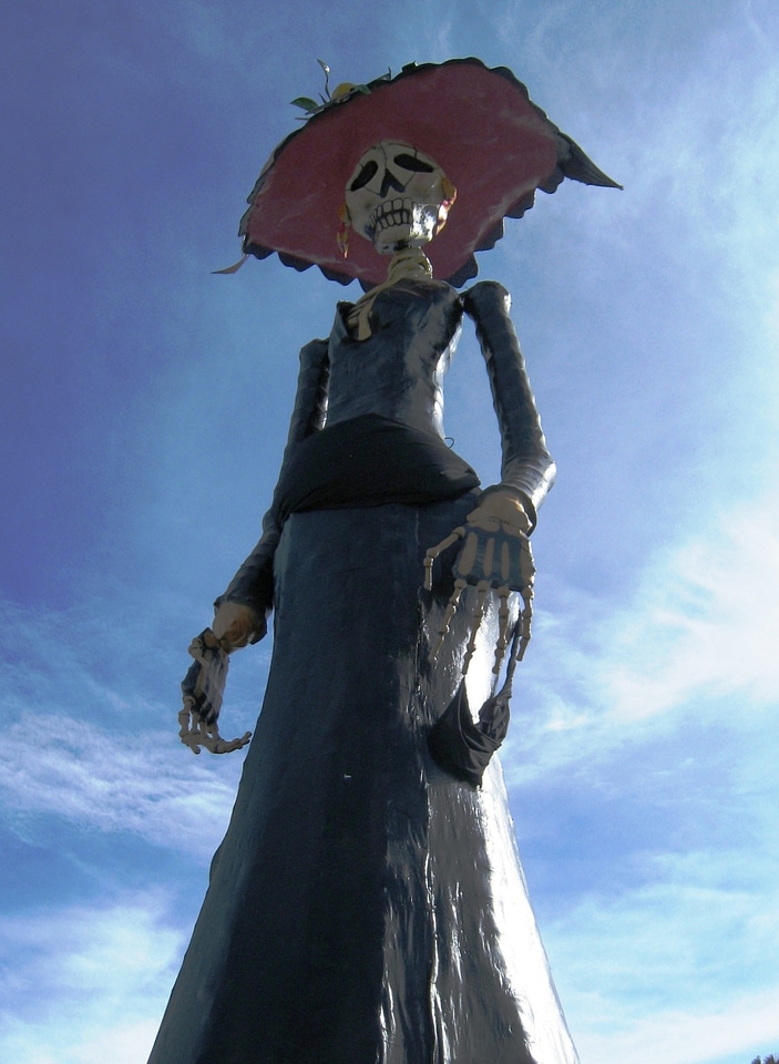 Skeleton popular festivals death