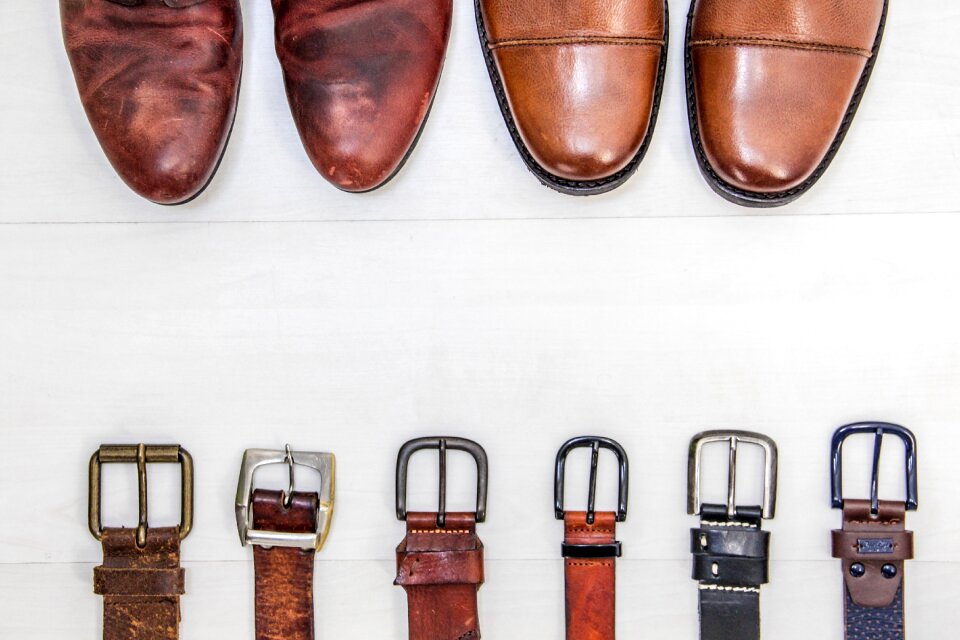 1 leather Men's fashion fashion accessories photo