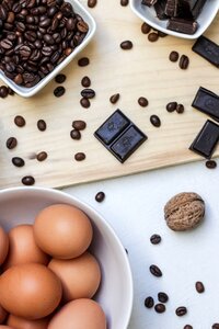 eggs Homemade chocolate cake sugar
