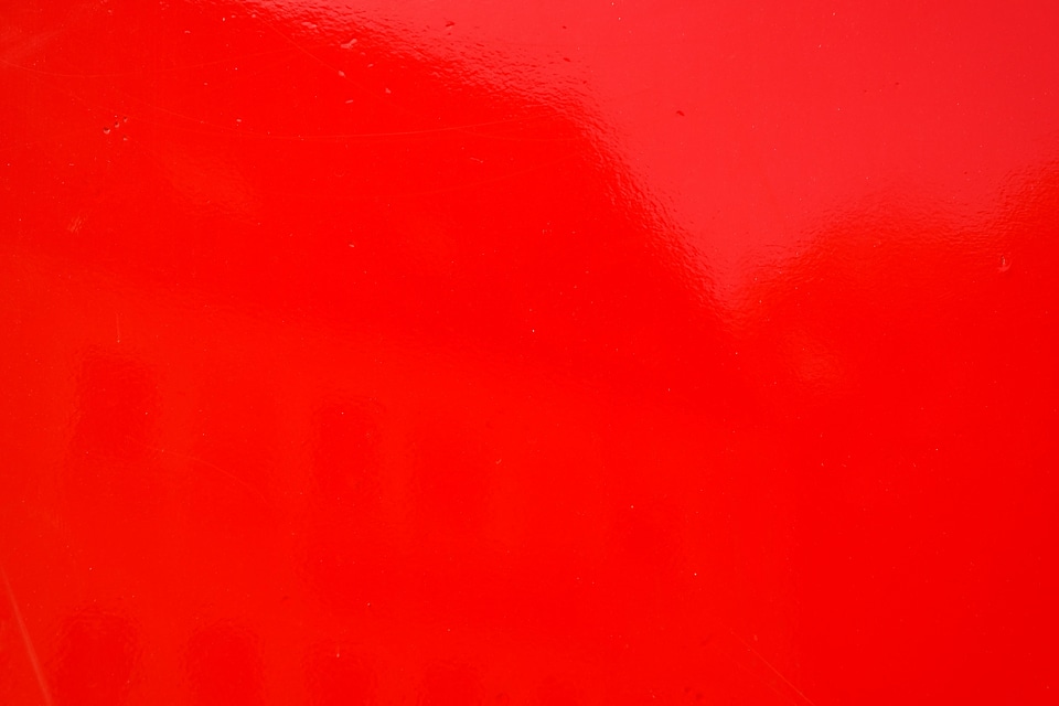 Paint bright red colorful