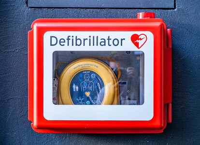 Defibrillator im Technologiepark TГјbingen Reutlingen