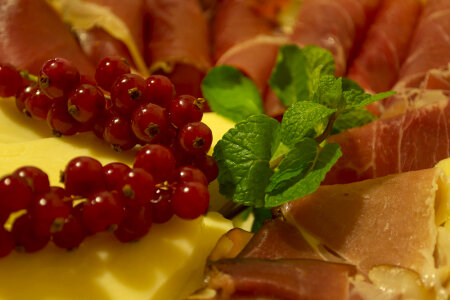 Assorted cold cuts photo