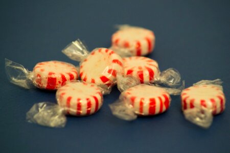Peppermint candies photo