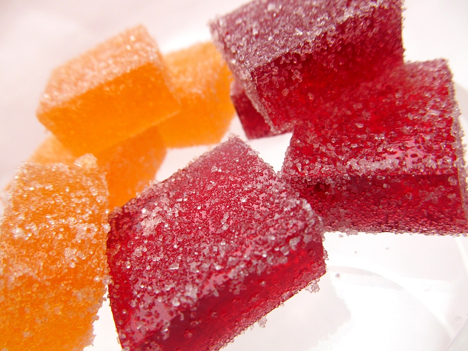 Food fruit crystal sugar