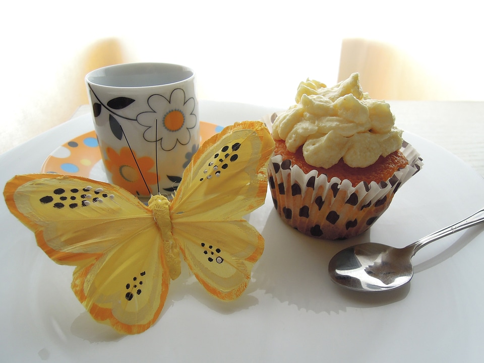 Pastry baking polka dots
