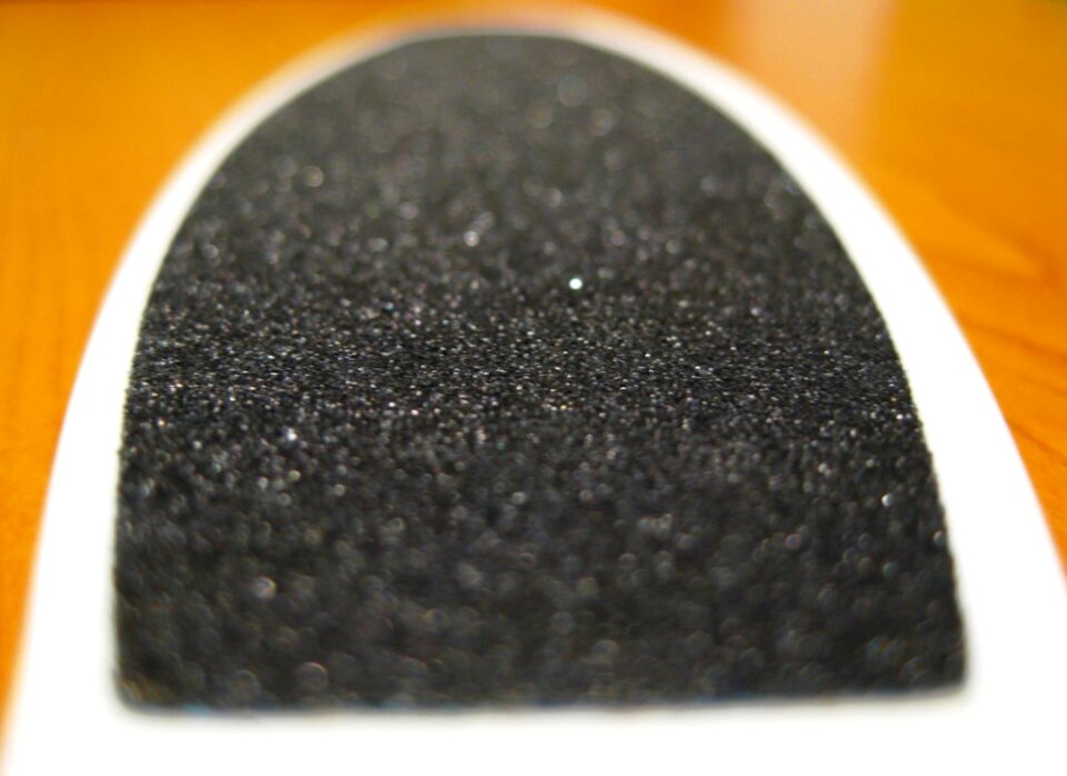 Scrubber abrasive surface