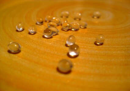 Transparent drops