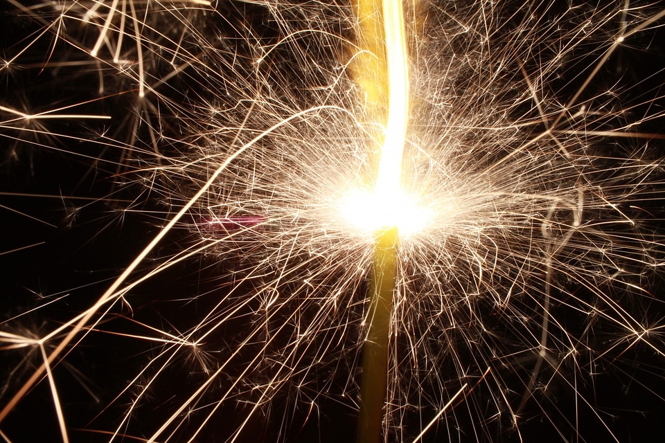 Celebrate july 4th sparkler