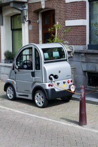 Small electric vehicle photo