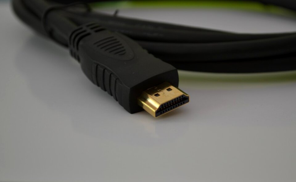 Gold plated HDMI cable