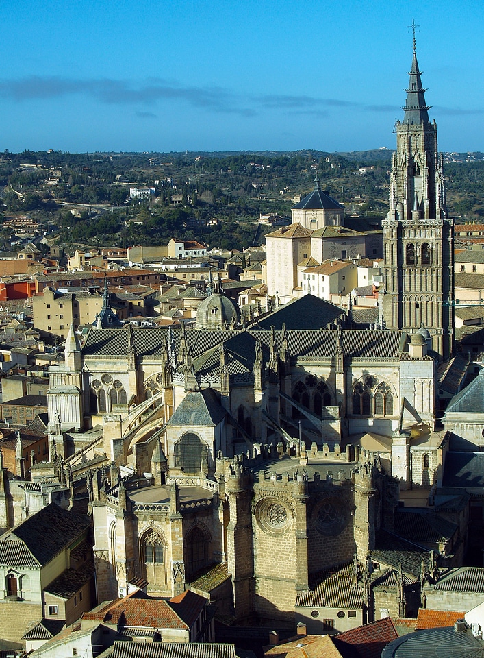 City cathedral monuments