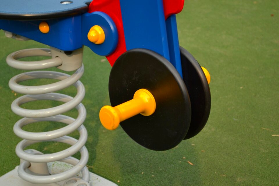 Playground horse detail
