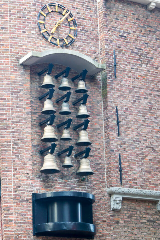 Bells on street corner