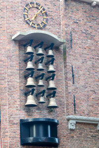 Bells on street corner