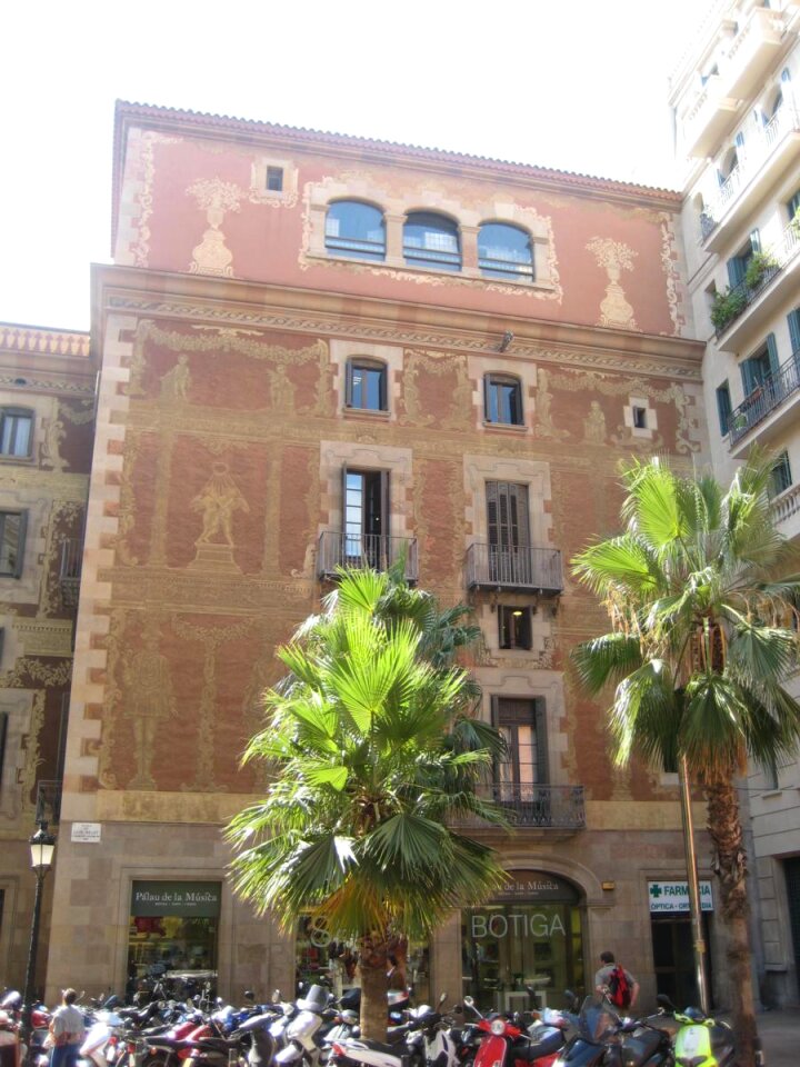 Palau de la Musica Catalana facade