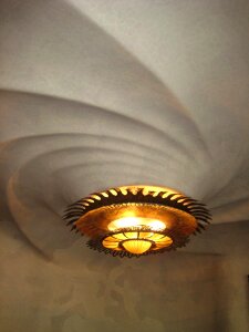 Swirl ceiling in batllo house photo