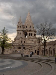 Clouds over Fisherman's Bastion photo