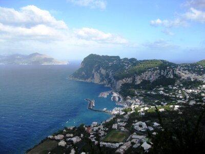 View over Capri photo