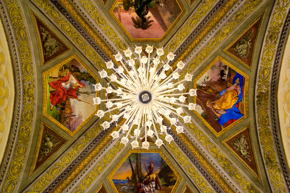 Murano glass chandelier