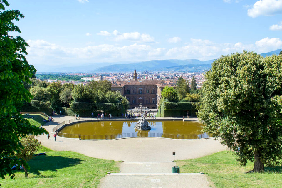 Main axis of Boboli Gardens