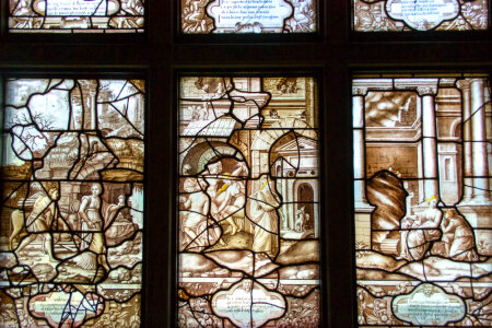 Gallery of Psyche stained glass windows photo