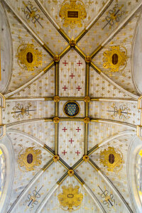 Chateau de Chantilly chapel ceiling photo