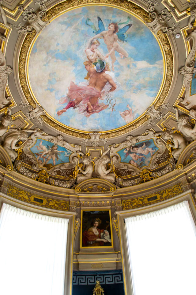 Rotonda painted ceiling photo