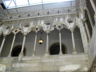 Azulejos museum arches of first level