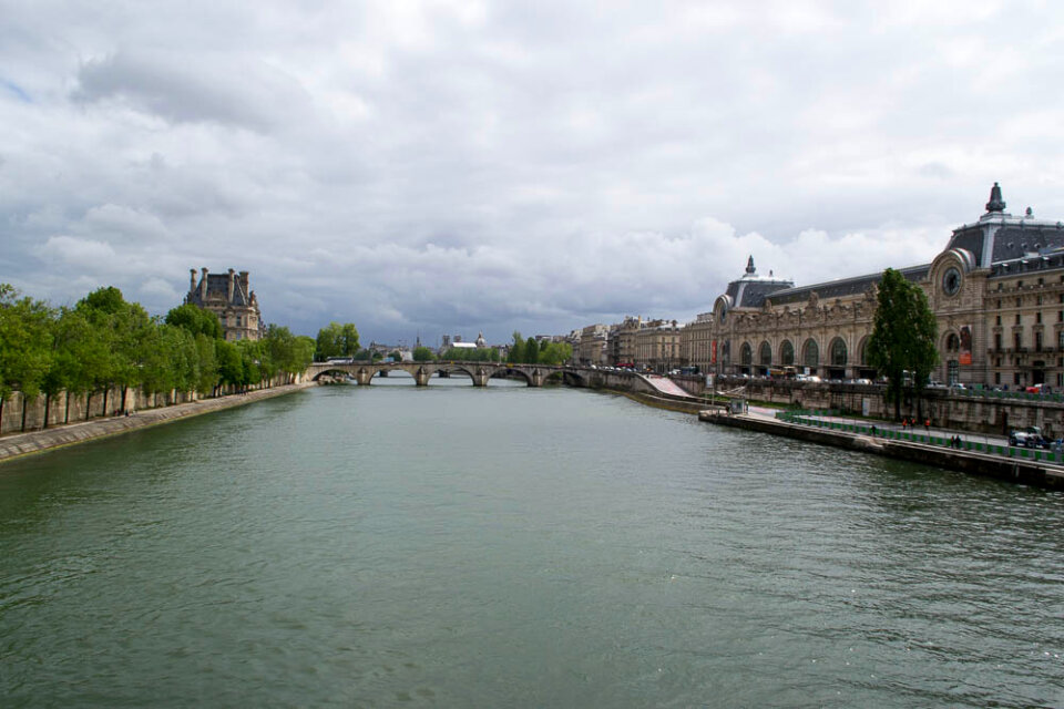 View over Seine at Pont Royal