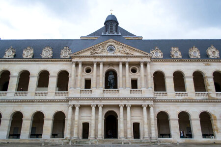 Bronze statue of Napoleon at Invalides