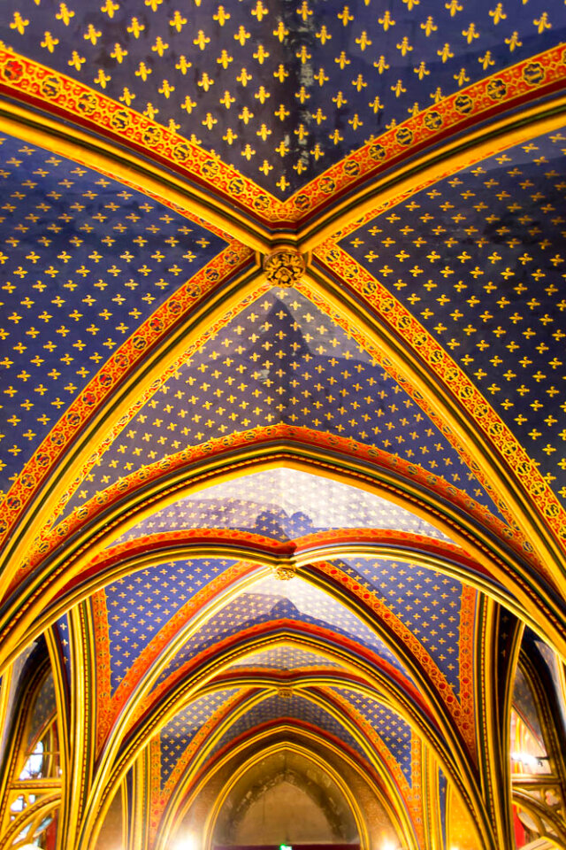 Sainte-Chapelle ceiling