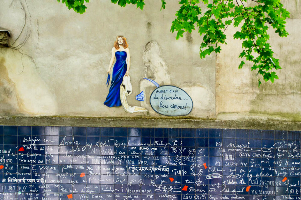 Le mur des je t'aime