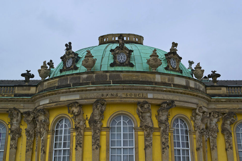 Central bow of Sanssouci
