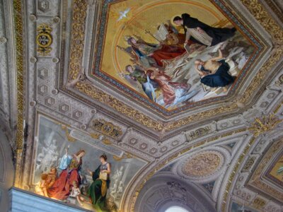 Vatican painted ceiling