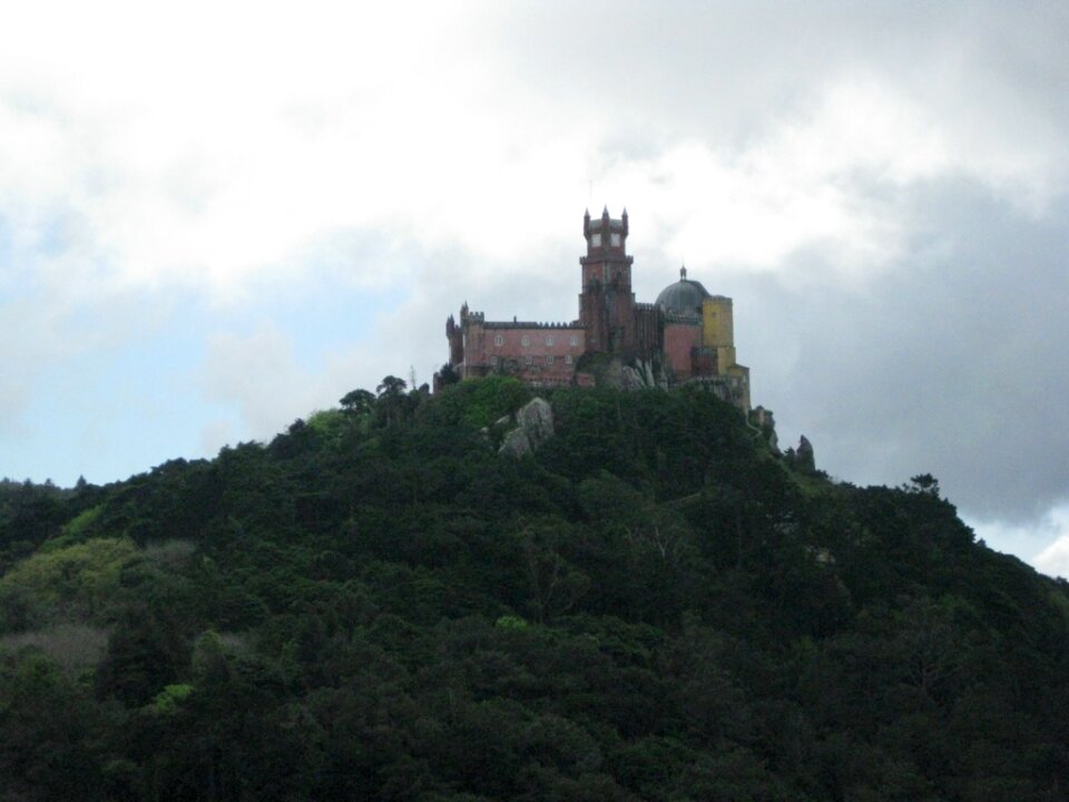 Pena palace as seen from Moors castle