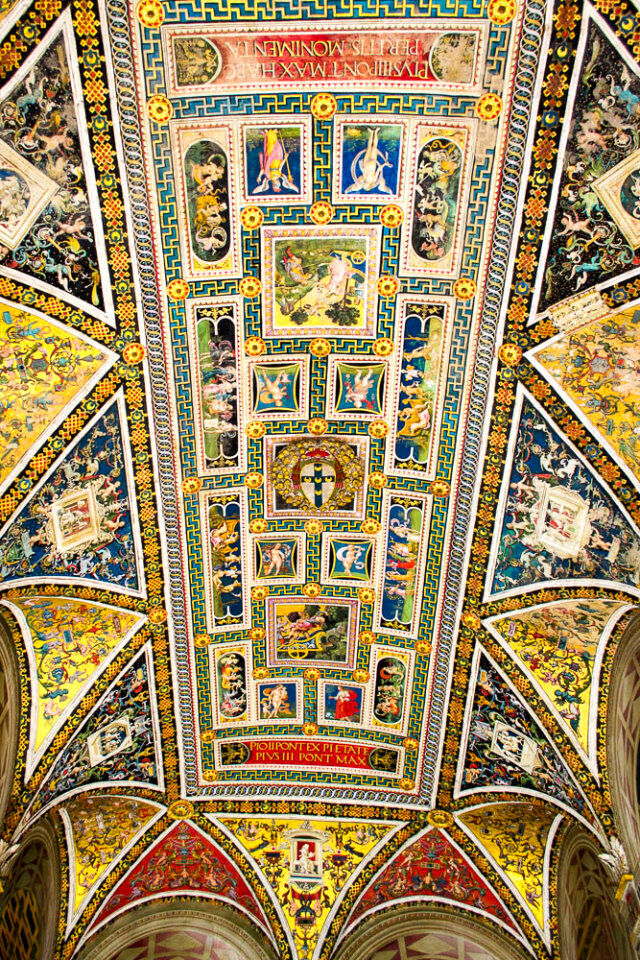 Piccolomini Library frescoes photo